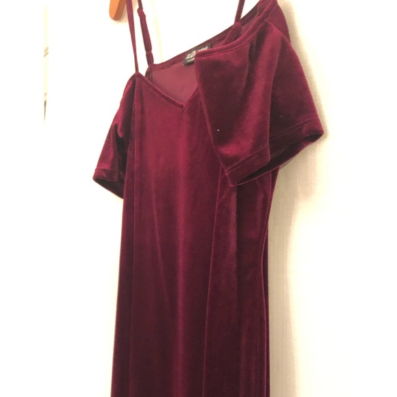 LG Burgundy Fashion Nova Dress NWOT - Picture 6 of 7
